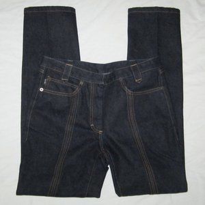 COSTUME NATIONAL Dark Blue Hook Ankle Jeans Italy